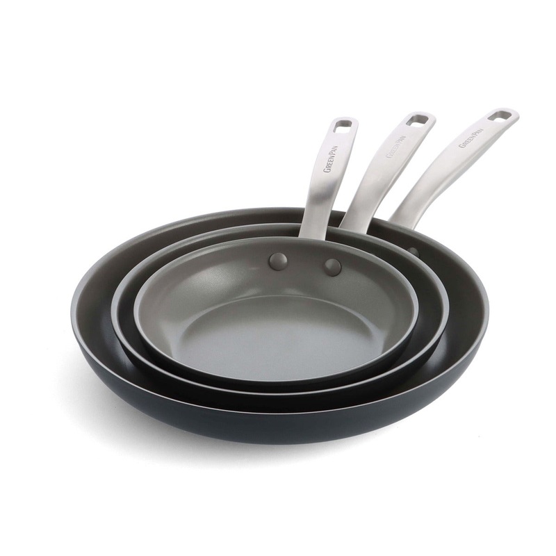 Chatham Ceramic Nonstick 8″, 9.5″ and 11″ Frypan Set