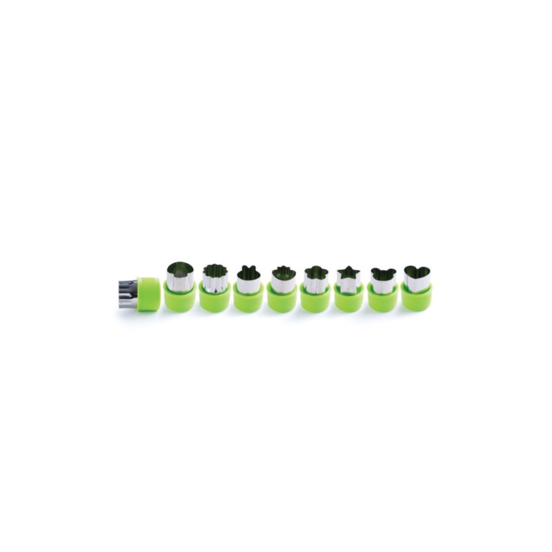 Mini Fruit & Vegetable Cutters (9 Piece set)