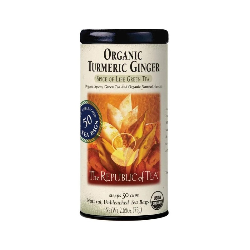 Republic of Tea Organic Turmeric Ginger Green Tea Bags