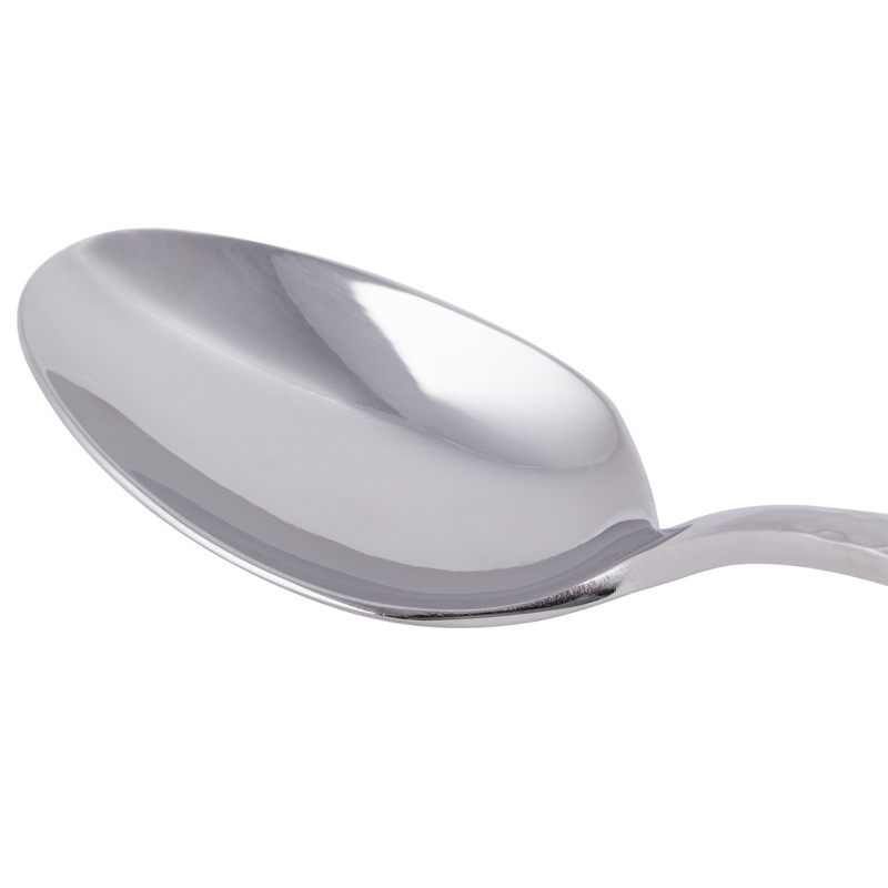 World Tableware 931 002 Chivalry 18/8 Extra Heavy Weight Stainless Steel 7 1/4″ Dessert Spoon – 12/Pack