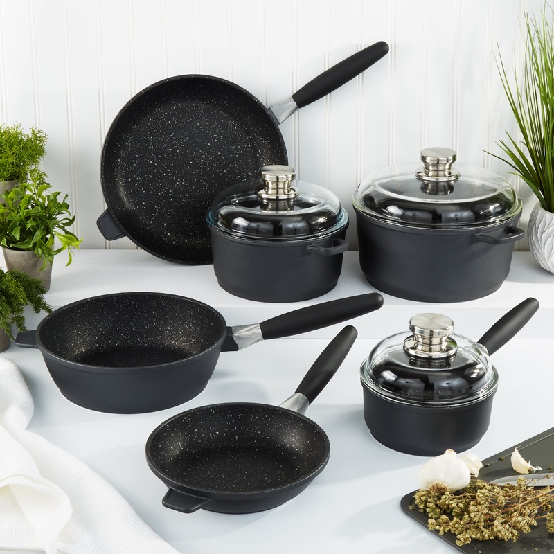 BergHOFF EuroCAST 9Pc Non-stick Chef’s Cookware Set