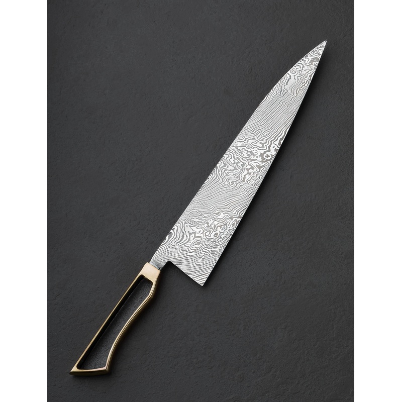 Bronze Damascus Chef 243mm