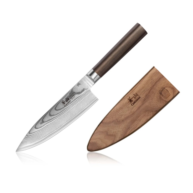 Cangshan Haku 6″ Chef’s Knife w/Sheath