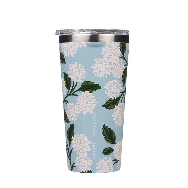 Corkcicle Rifle Paper Co. 16 oz Tumbler – Hydrangea