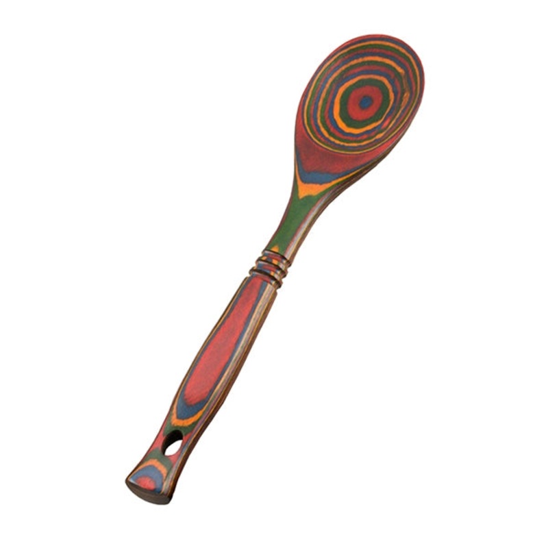 Island Bamboo 12″ Pakka Spoon, Multiple Colors