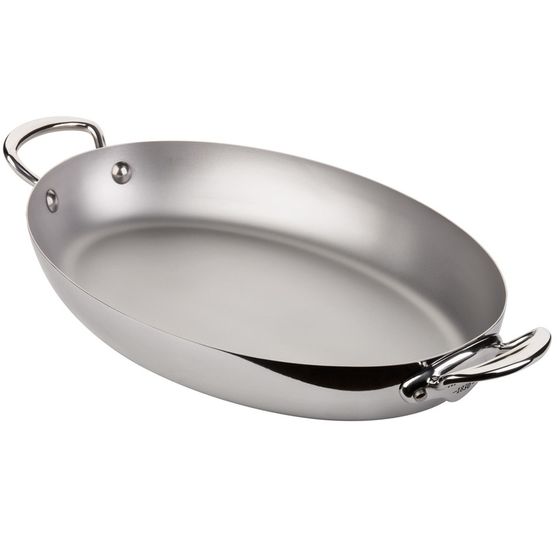 Mauviel M’Cook 13.8 Inch Magnetic Oval Pan