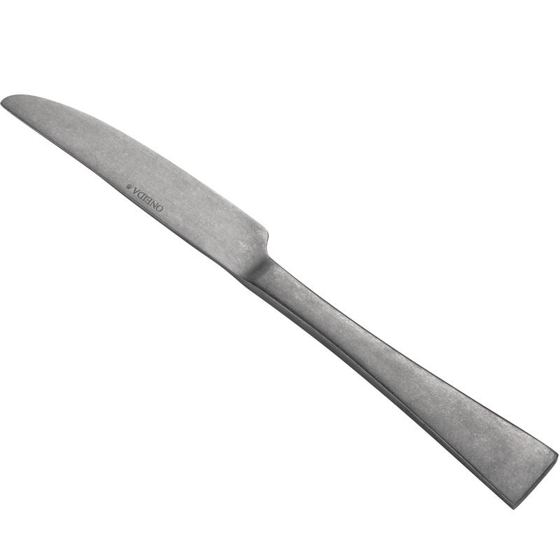 Oneida T576KBVF Lexia 7″ 18/10 Stainless Steel Extra Heavy Weight Butter Knife – 12/Pack