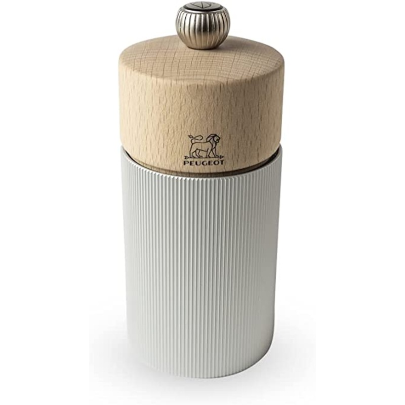 Peugeo Line Natural Beech Wood Pepper Mill – 12cm/5″