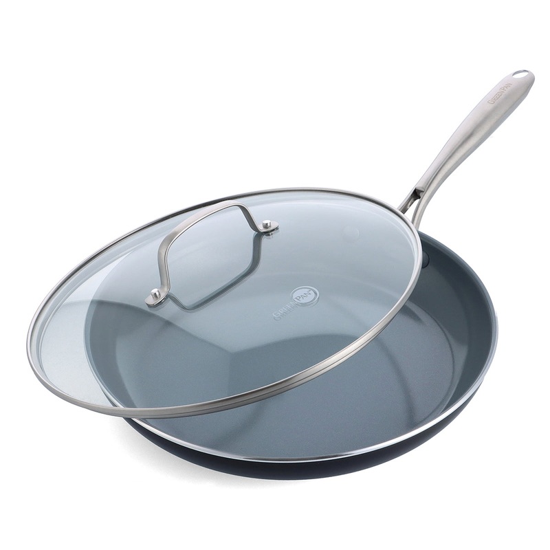 Swift Ceramic Nonstick 12″ Frypan with Lid
