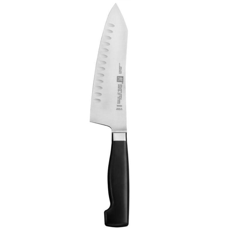 Zwilling J.A. Henckels Four Star 7in Rocking Santoku Knife