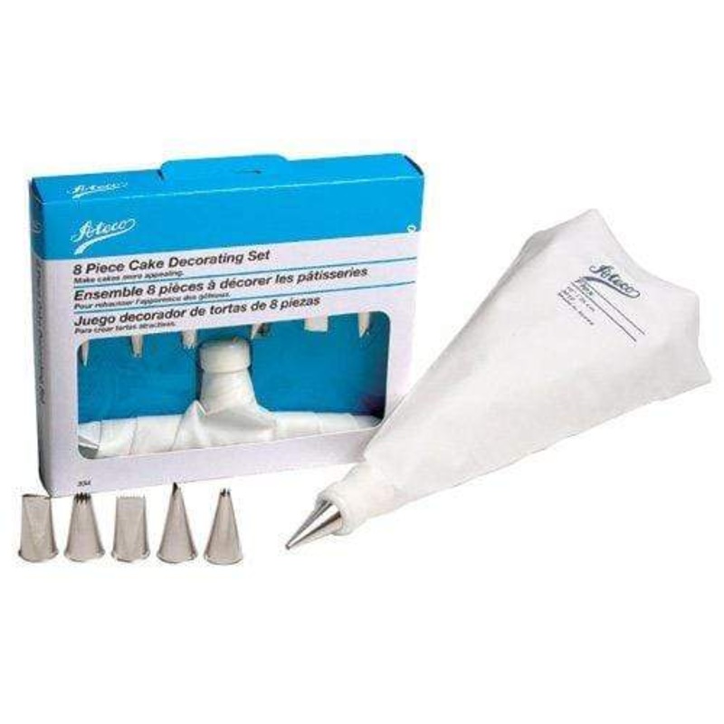 Ateco 8 piece Cake or Cookie Decorating Set