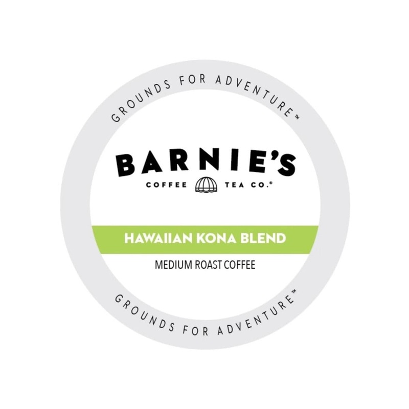 Barnie’s Hawaiian Kona Blend Single-Serve Coffee Pods (Case of 88)