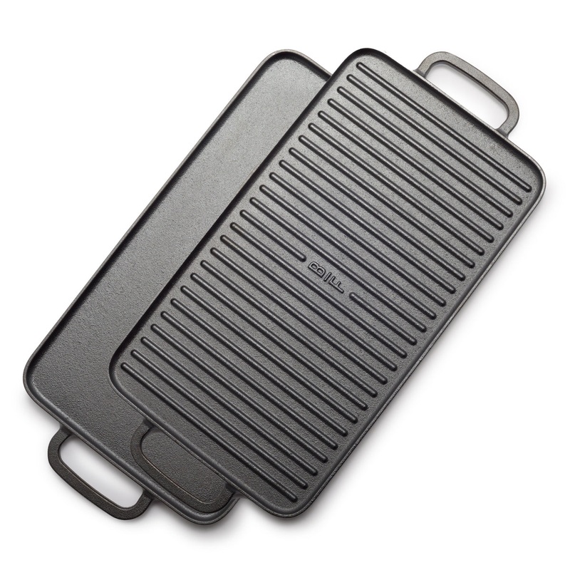 Bobby Flay by GreenPan 9.5″ x 16.5″ Reversible Cast Iron Grill Griddle