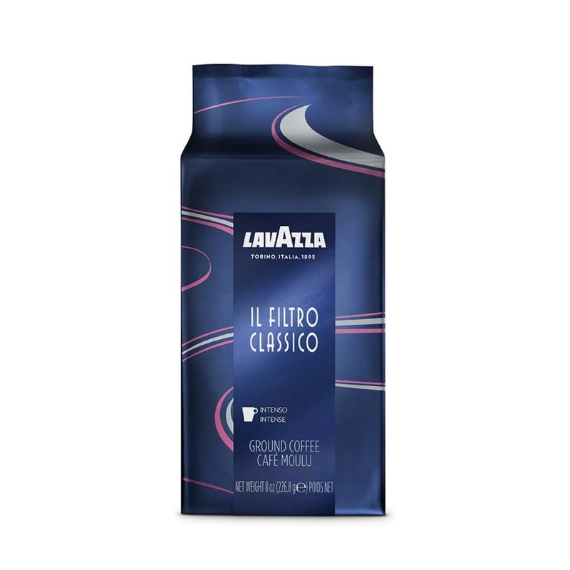Lavazza Filtro Classico Dark Roast Coffee – Ground – 8 Oz