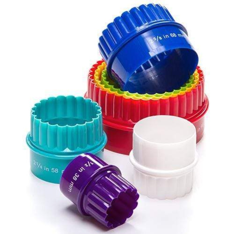 Progressive Reversible Biscuit Cutters (Set Of 7)