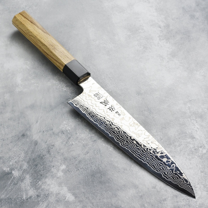 Sukenari ZDP189 Damascus 8.25″ Gyuto