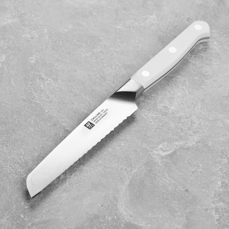 Zwilling Pro Le Blanc 5″ Serrated Utility Knife