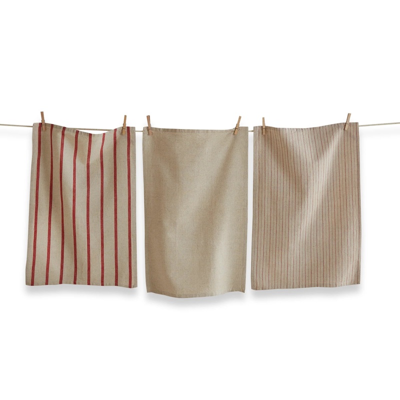 Farmhouse Stripe Dishtowel Set Of 3