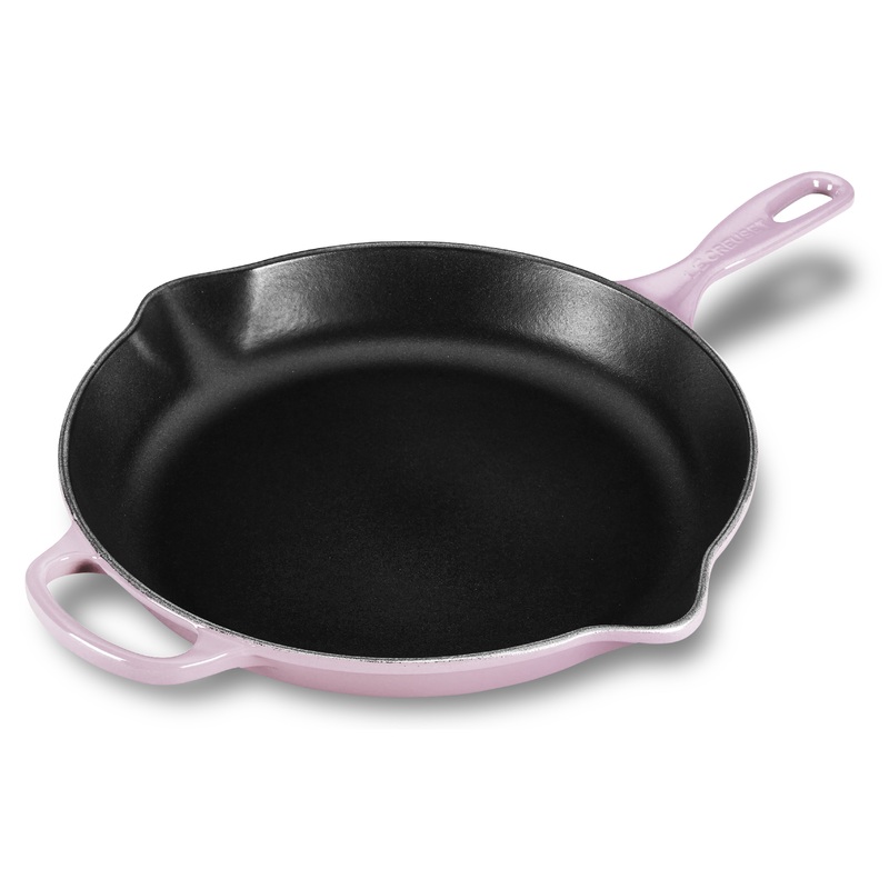 Le Creuset Signature Cast Iron 11.75″ Shallot Iron Handle Skillet