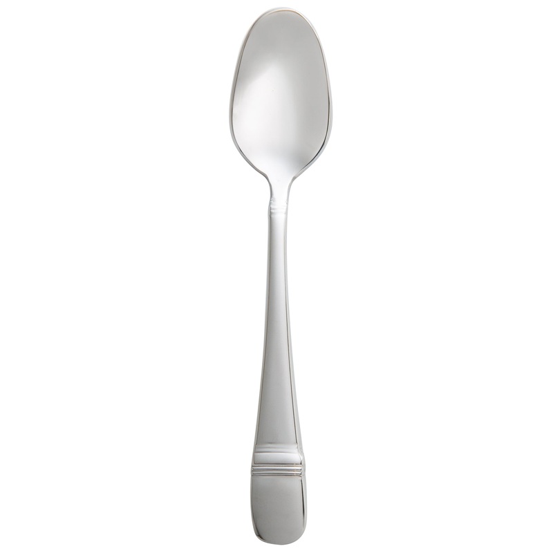Oneida T119SADF Astragal 4 3/8″ 18/10 Stainless Steel Extra Heavy Weight Demitasse Spoon – 12/Pack