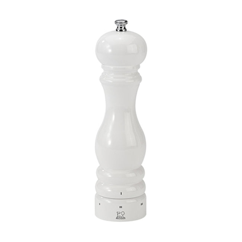 Peugeot Paris u’Select White Lacquer Pepper Mill – 23cm/9″