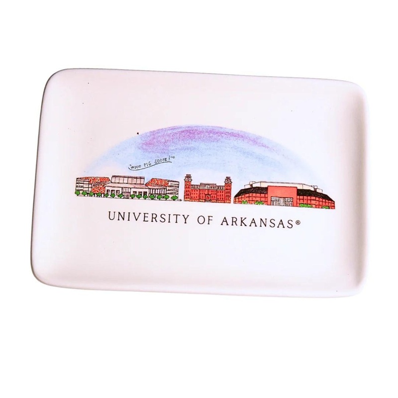Trinket Tray – Univ. of Arkansas Skyline