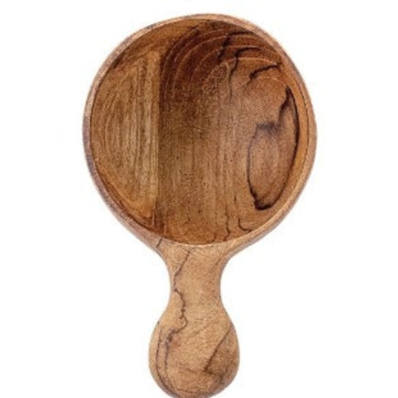 Hand Carved Teakwood Spoon/Scoop
