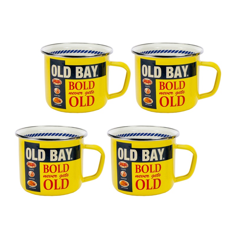 Old Bay 24 oz Grande Mugs – Set of 4