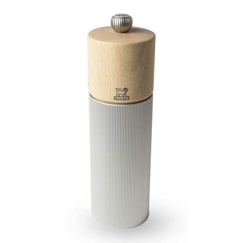 Peugeot Line Salt Mill, Aluminium Finish – 7″