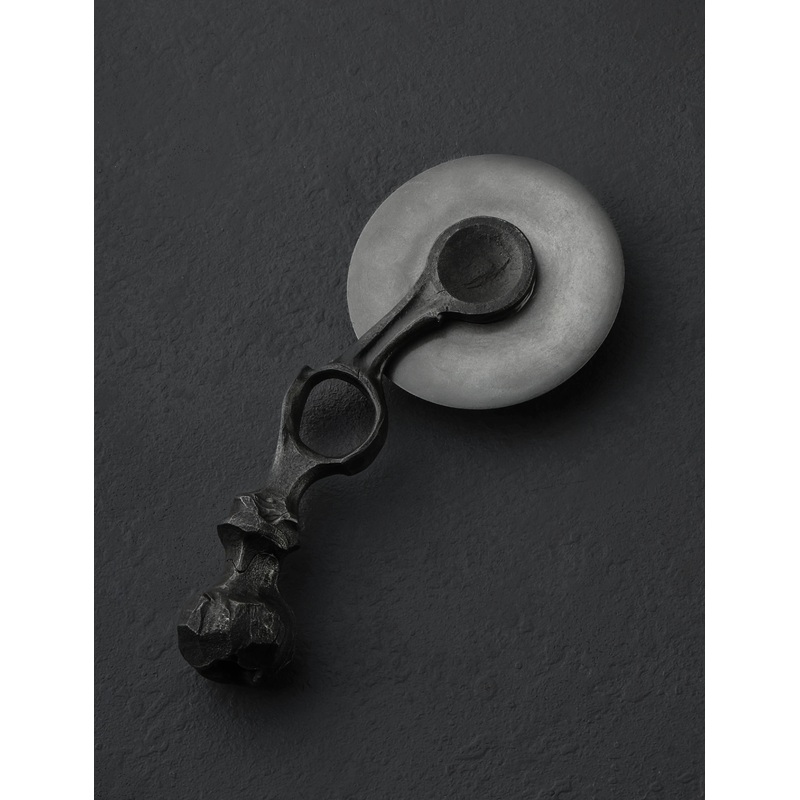 Stainless Wootz Pizza Cutter