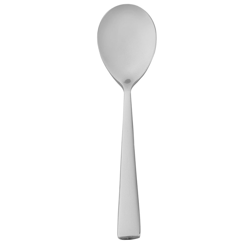 Walco AUD01 Audition 5 3/16″ 18/10 Stainless Steel Extra Heavy Weight Teaspoon – 12/Pack