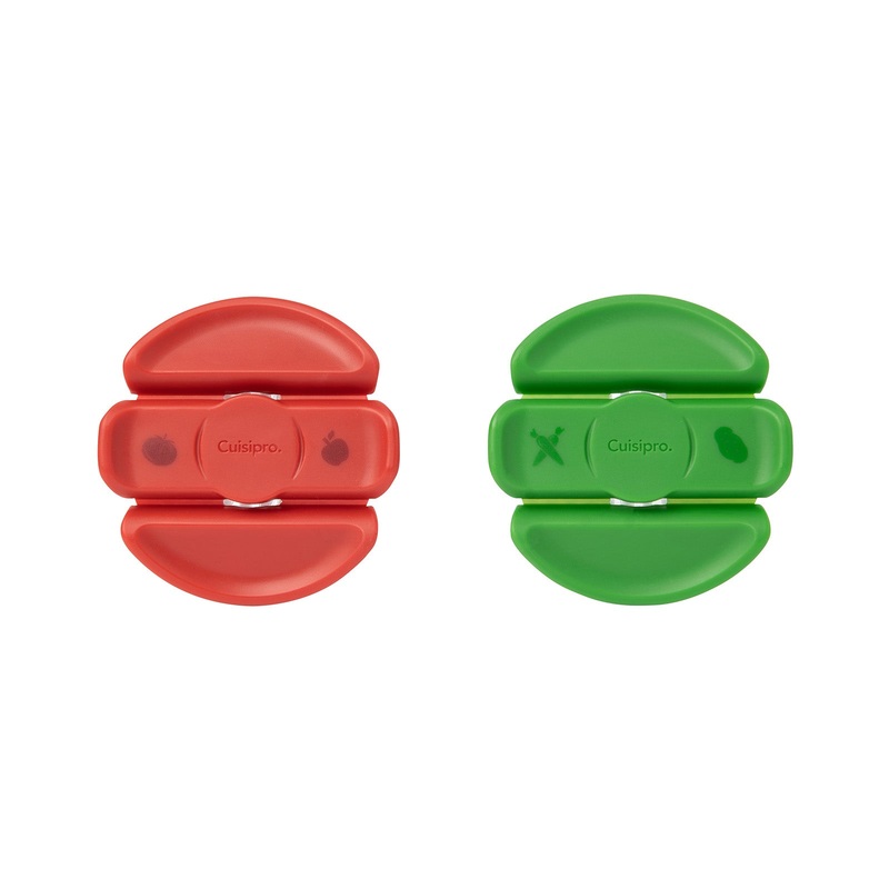 Cuisipro Vegetable Cleaning Brush 2 Pack, 3.5″, 1 Soft 1 Hard