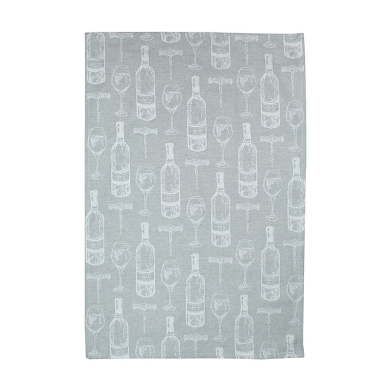 MU Kitchen Vino Jacquard Woven Towel