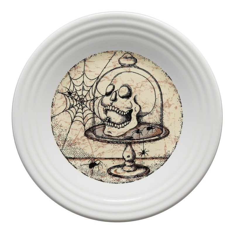 Mystical Halloween Skull Classic Rim 9 Inch Luncheon Plate