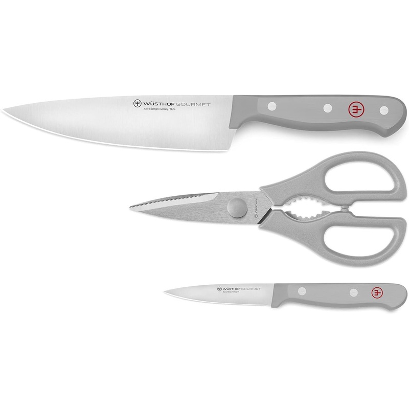 Wusthof Gourmet Grey – 3 Pc. Prep Set