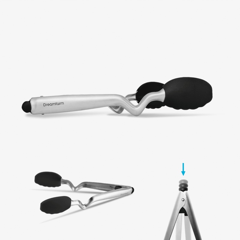 Clongs Tongs (9″) – Black