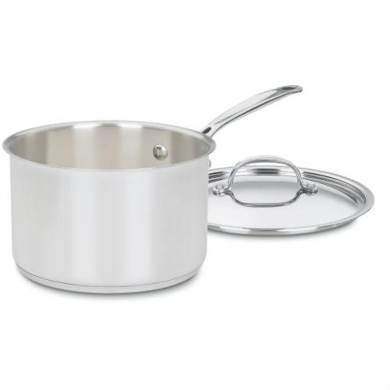 Cuisinart Chef’s Classic Stainless Steel 4 qt. Saucepan
