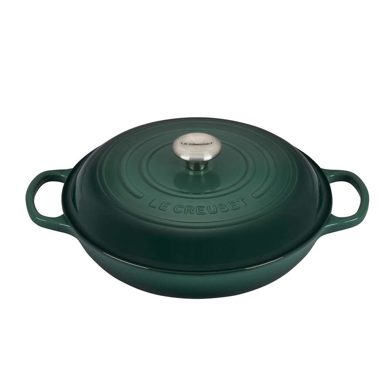 Le Creuset – 3.5 Qt Signature Braiser – Artichaut