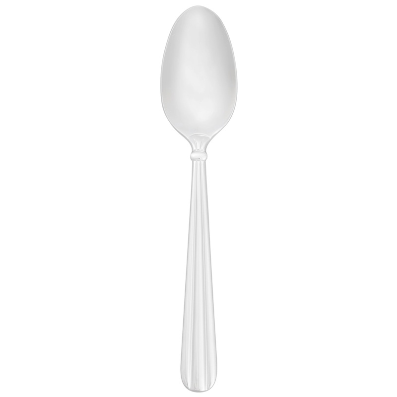 Oneida 2347SDEF Unity 7 1/4″ 18/10 Stainless Steel Heavy Weight Oval Bowl Soup / Dessert Spoon – 12/Pack