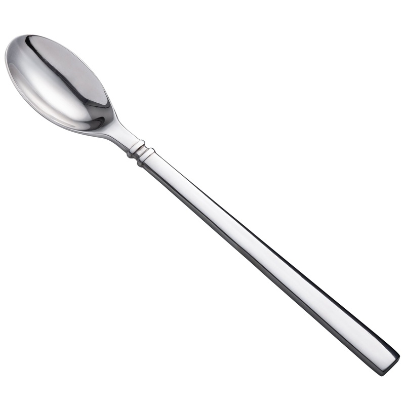 Oneida B600SITF Shaker 7 3/8″ 18/0 Heavy Weight Stainless Steel Iced Tea Spoon – 12/Pack