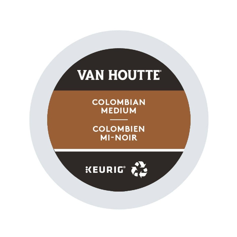 Van Houtte Colombian Medium K-Cup Recyclable Pods (Box of 24)