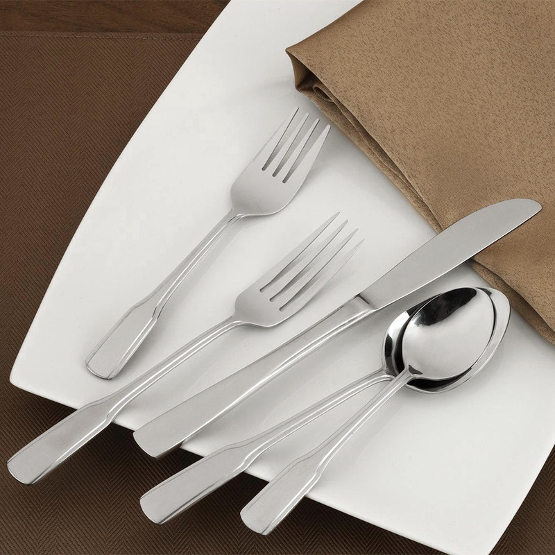 Walco 7605 Old Country 7 3/8″ 18/0 Stainless Steel Medium Weight Dinner Fork – 12/Pack