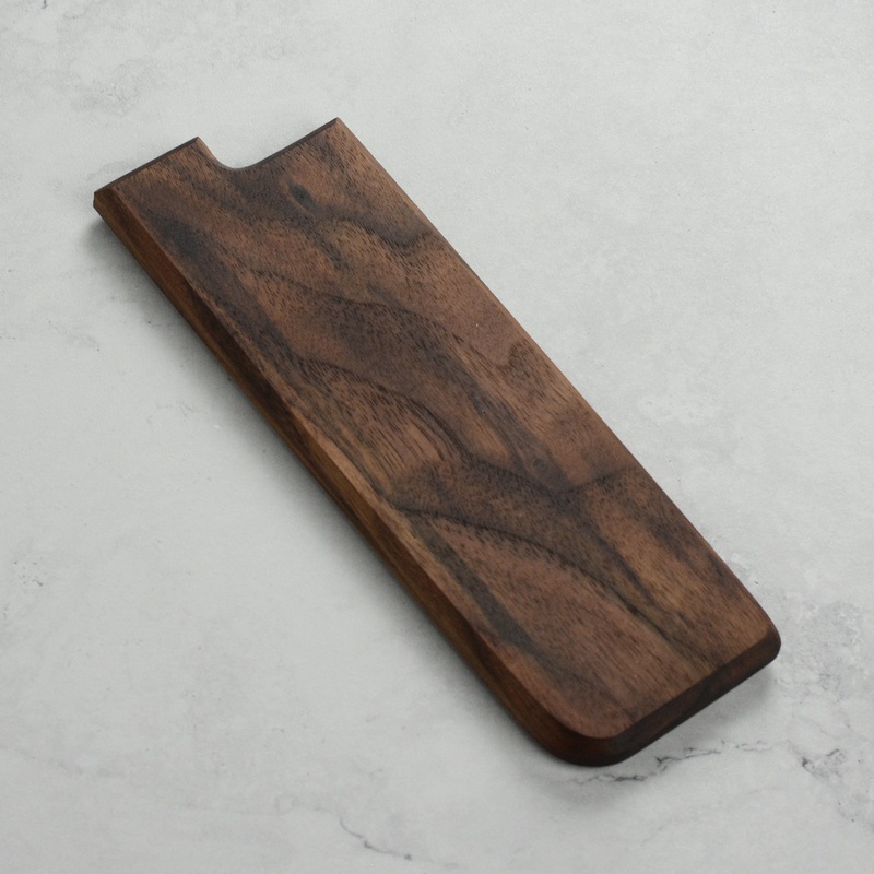 Walnut Magnetic Saya for 6.5″ Nakiri