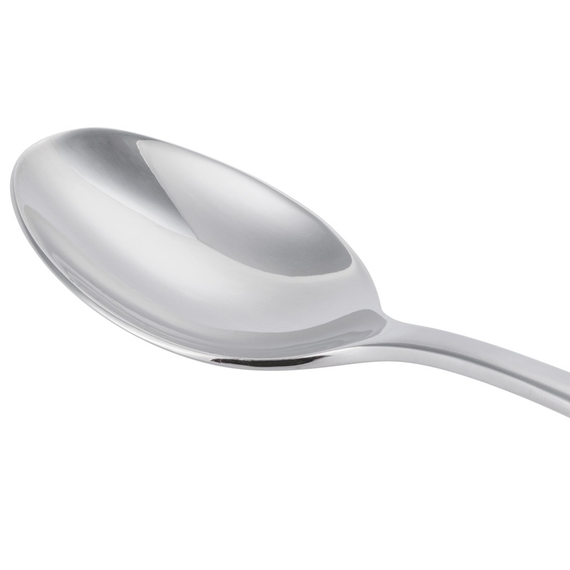 World Tableware 929 001 Quartet 6 7/8″ 18/8 Stainless Steel Extra Heavy Weight Teaspoon – 12/Pack