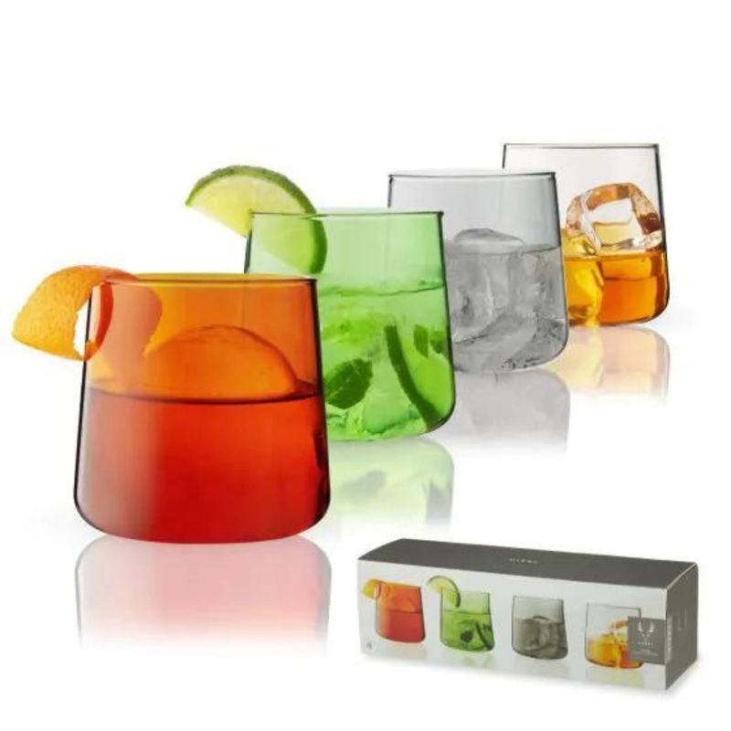 Aurora Cocktail Tumblers – 4 Pc Set