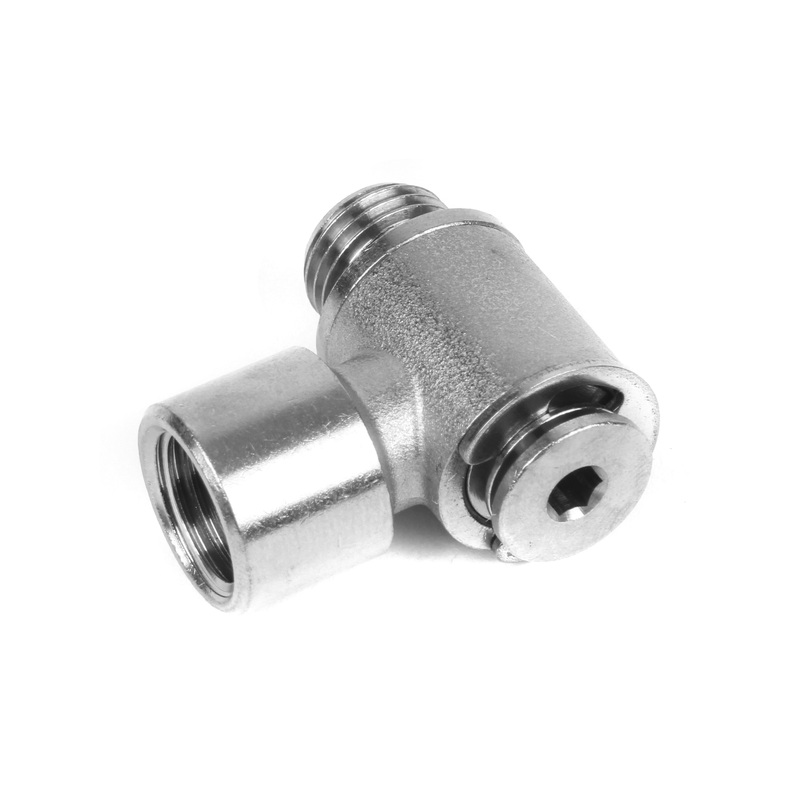 Ecm/Profitec P3527 Elbow 360 Rotary 1/4M 1/4F – Brass | ECM ECM-P3527
