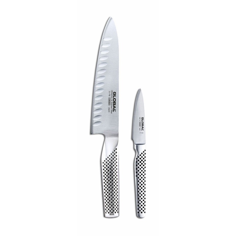 Global G-7846 – 2 Pc. Kitchen Knife Set