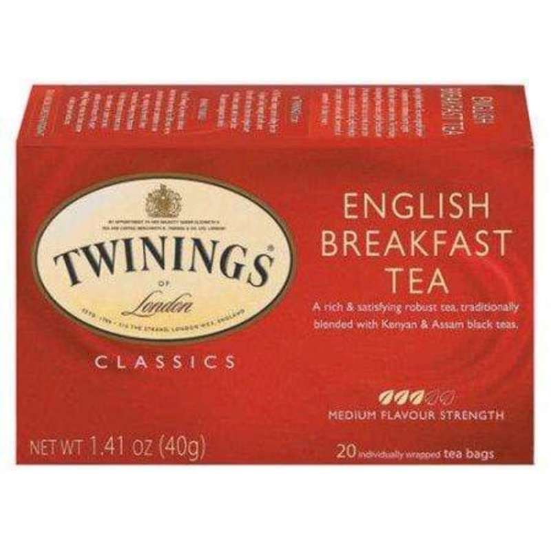 Twinings English Breakfast Tea, 20 count