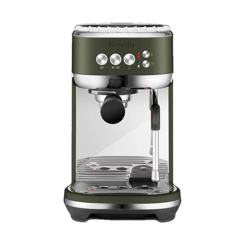 Breville The Bambino Plus Espresso Machine BES500OTL (Olive Tapenade) – Backordered