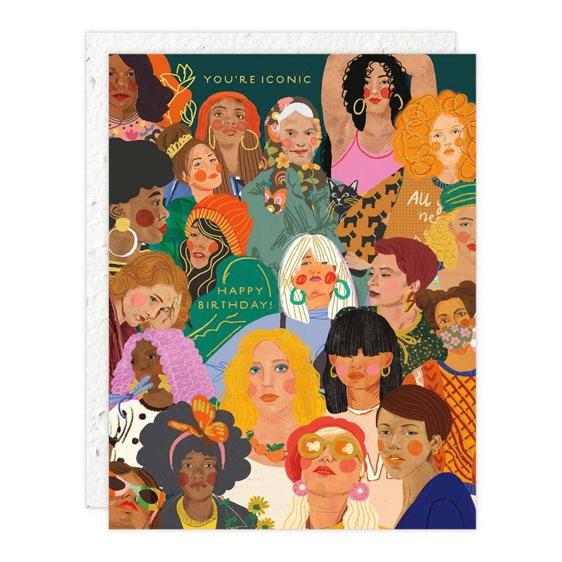 Iconic Ladies – Birthday Card